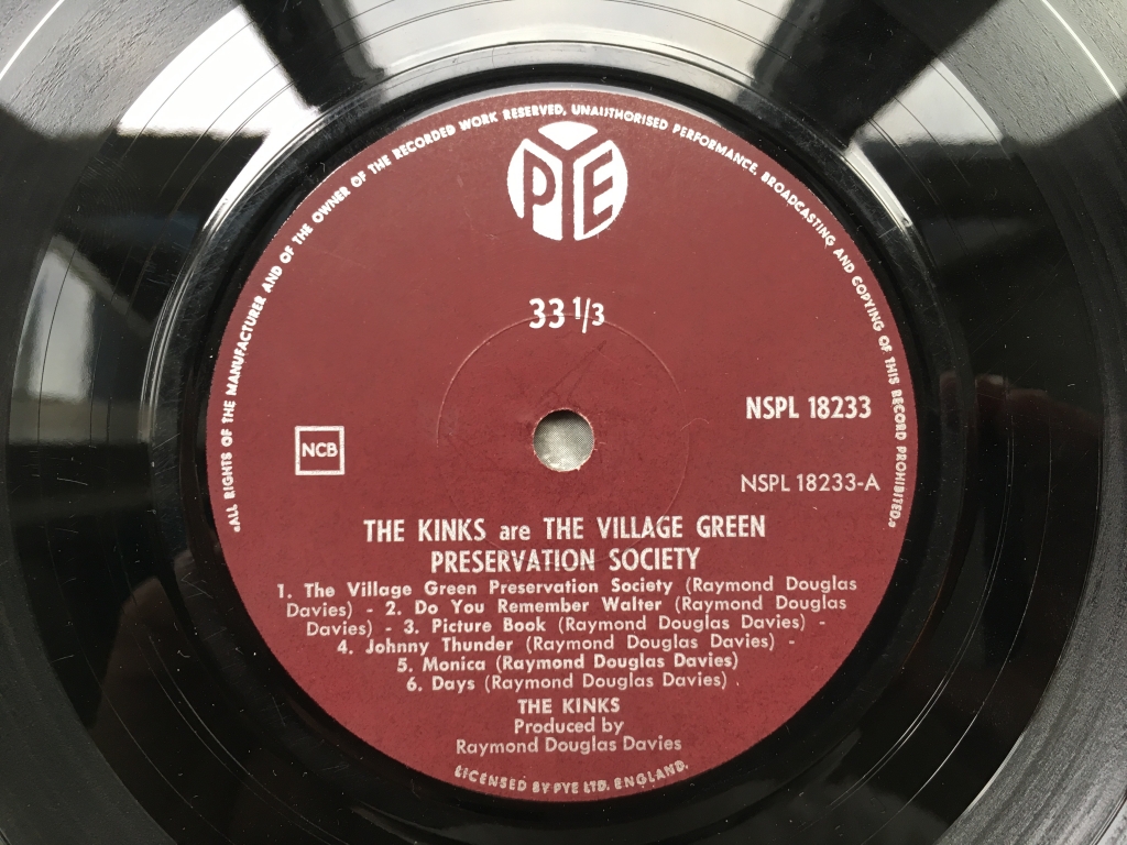 For sale: The Kinks - The Kinks Are The Village Green Preserva... Sweden 1968 Pye Records | Rock, Pop