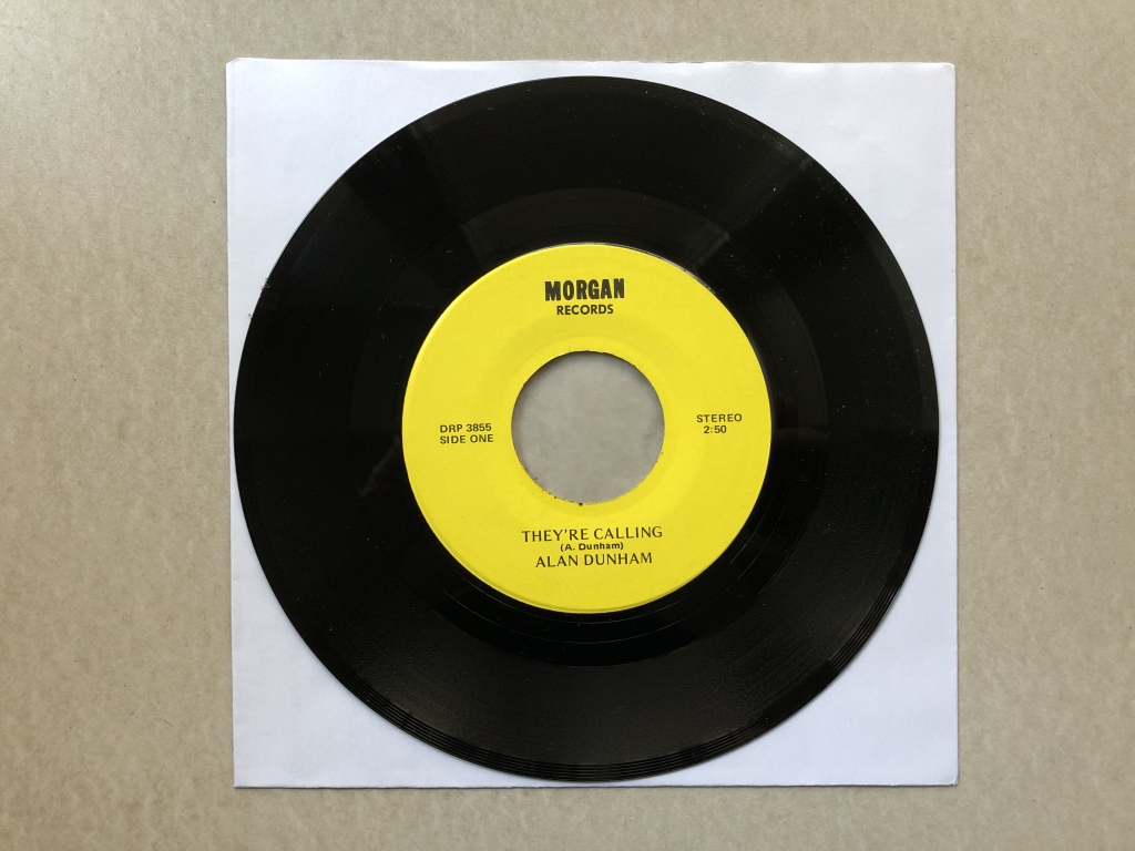 For sale: Alan Dunham - They're Calling / Boogie Tonight US 1979 MORGAN | Pop, Lo-Fi