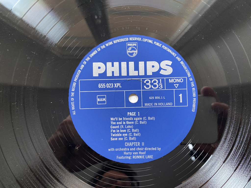For sale: Chapter II - Page 1 Netherlands 1966 Philips | Beat, Rock