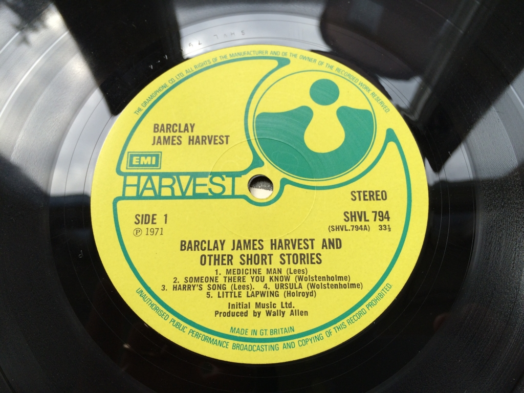 For sale: Barclay James Harvest - Barclay James Harvest And Other Short St... UK 1971 Harvest | Prog