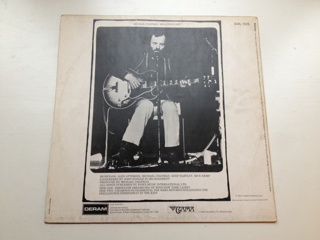 For sale: Michael Chapman - Millstone Grit UK 1973 Deram | Folk Rock