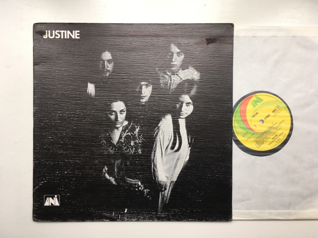 Justine - Justine (UK 1970 UNI Records UNLS 111)