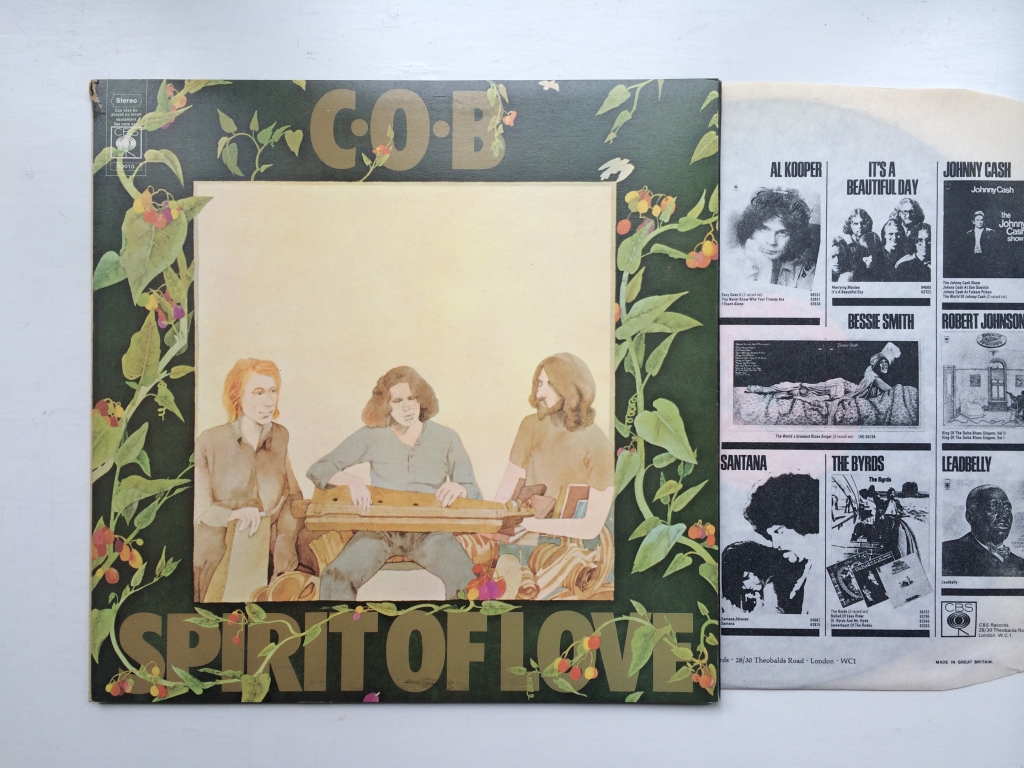 For sale: C.O.B. - Spirit Of Love UK 1970 CBS | Acid Folk