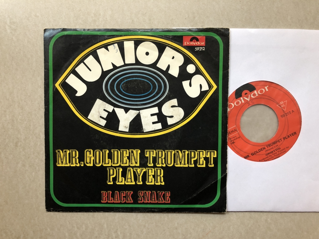 For sale: Junior's Eyes - Mr. Golden Trumpet Player UK 1968 Polydor | Psych, Pop